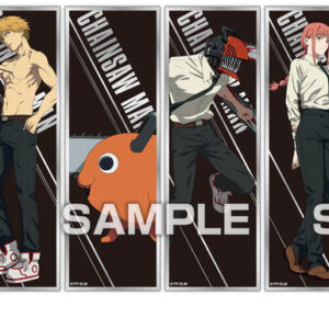 Chainsaw Man: Long Sticker with Gum 1 Box 16pcs - Image 3