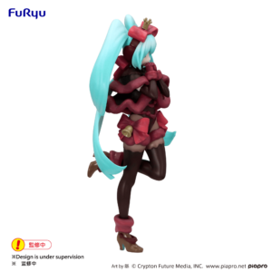 Exceed Creative Hatsune Miku Figure -SweetSweets Series Noel Raspberry ver.- - Image 8